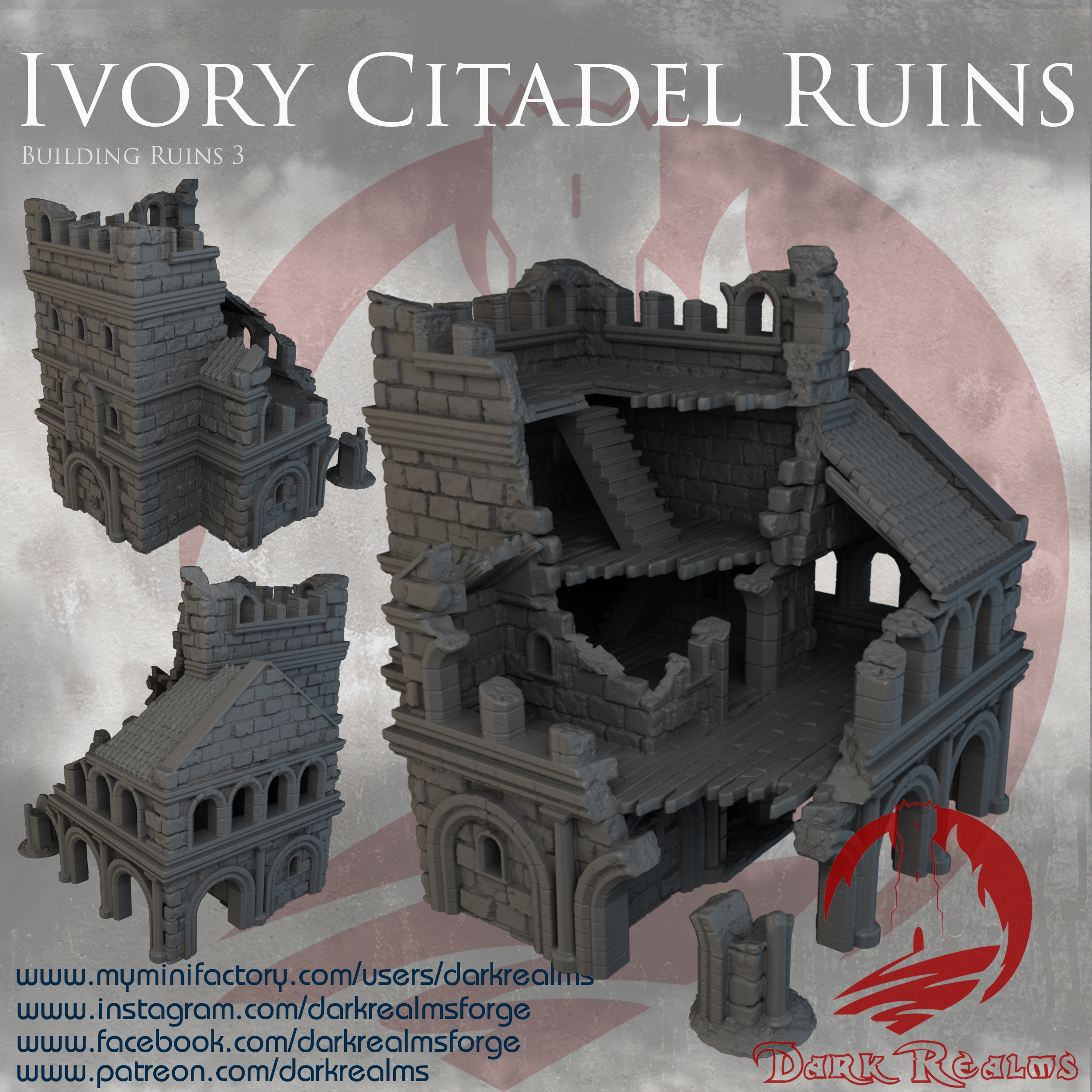 Ivory Citadel Ruins - Building Ruins 3